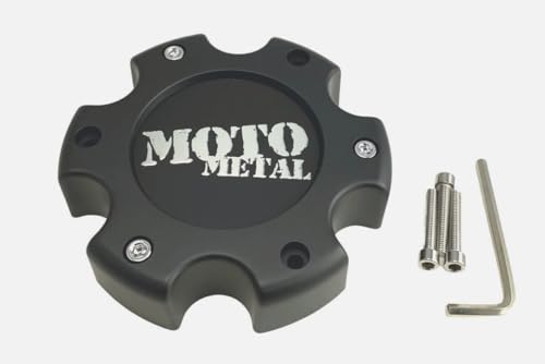1pc for Moto Metal 845L145 Matte Black Wheel Center Cap Hub Cap