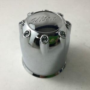 QAMNVCRTY 1PC Wheel Cap Hub Cap Center Cap for Ultra Wheel 89-8114-CAP C800901 Chrome