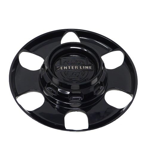 Wheel Center Cap Hub Cover for Center Line Gloss Black C761-3/CAP-CLH6-B20