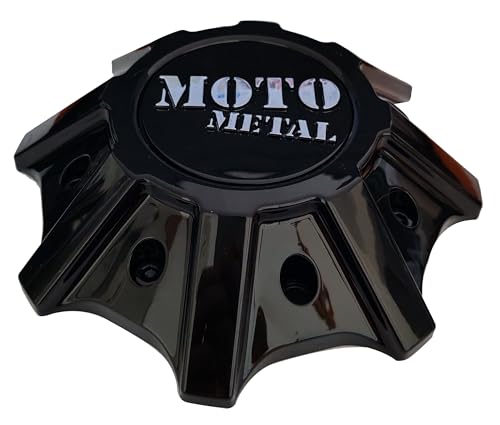 Gross Black Moto Custom Wheel Center CapT142L215-H48 1PC