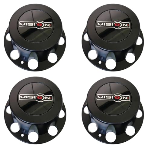 Black C81D2R Wheel Center Cap 4Pcs