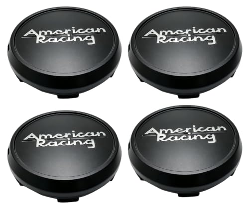 Black 6220K74 Wheel Center Cap 4Pcs
