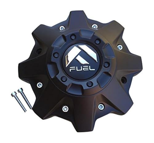 Fuel 1PC FUEL 8LUG CAP W/O RISER CHROME - 1002#53