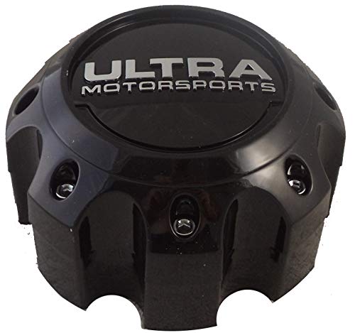 Ultra Motorsports Gloss Black Custom Wheel Center Cap Pn: 89-9780BK