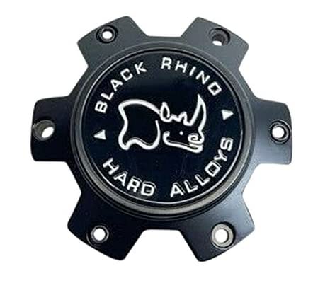 Matte Black Black Rhino Wheels Custom Wheel Center Cap Hub Cap #M-873 PCD:6X135/139.7 CCBR613540MBFLAT wheel center cap