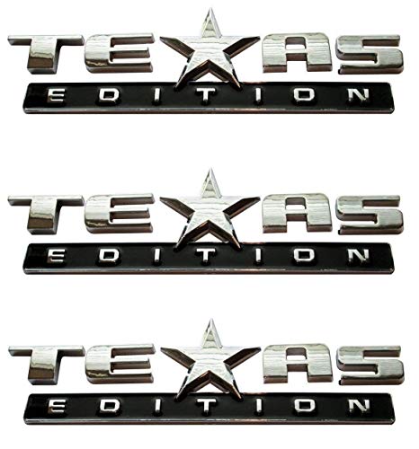 SELLING FREAK Texas Edition Emblem Chevy Silverado Sierra Truck Universal Decal (3)