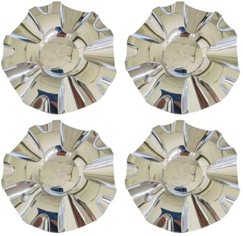 Chrome Wheel Center Cap CAP-57042285F-1 Gazario Hub Cap 7822285C,4PC