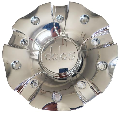 Chrome Wheel Center Cap 52512290 Dolce Hub Cap DC26 LG1112-31, 1PC