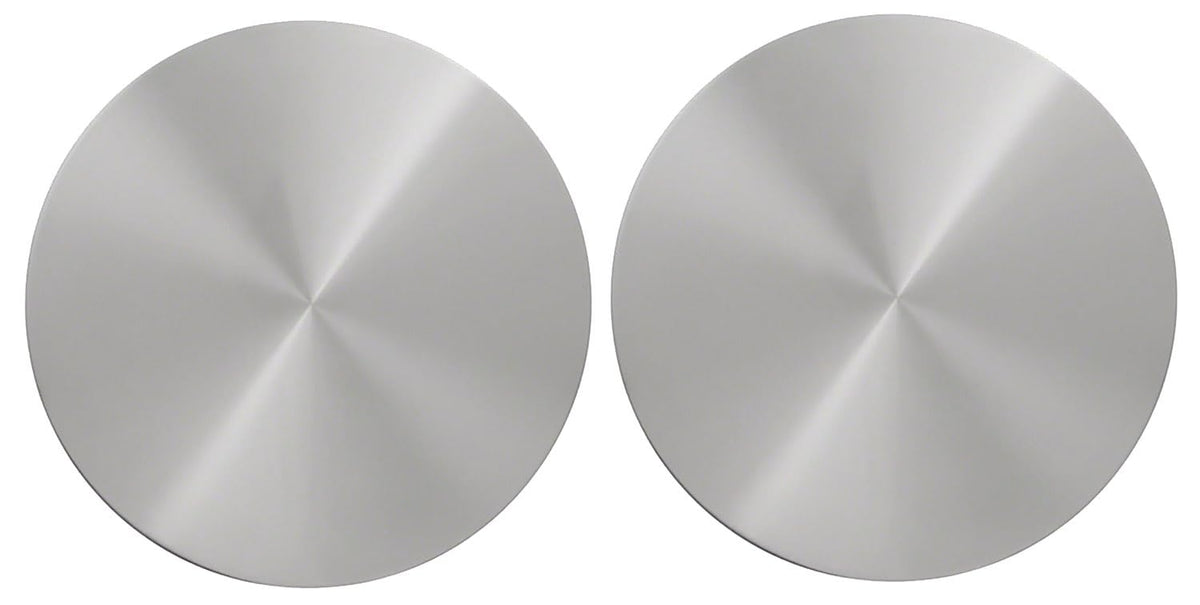 Brushed Wheel Center Cap Hub Cap for Chevy GMC 16" Alloy 6 Lug Suburban 1500 Truck Cover 9593197 15650047 2pcs