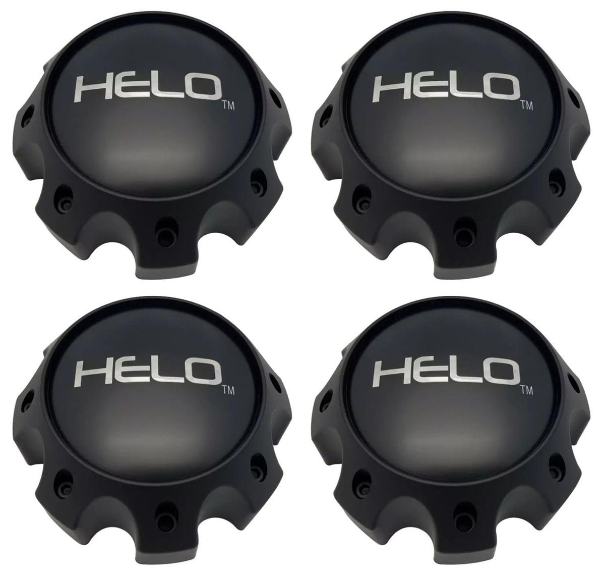 Matte Black Wheel Center Cap S057L170 1079L170HE1SB 4PC
