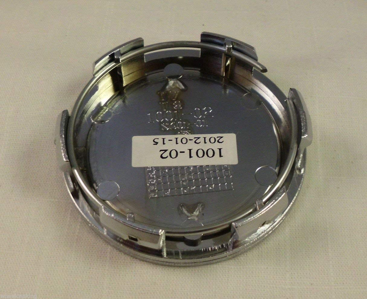 MHT Wheels Chrome Custom Wheel Center Cap # 1001-02 (1 CAP)