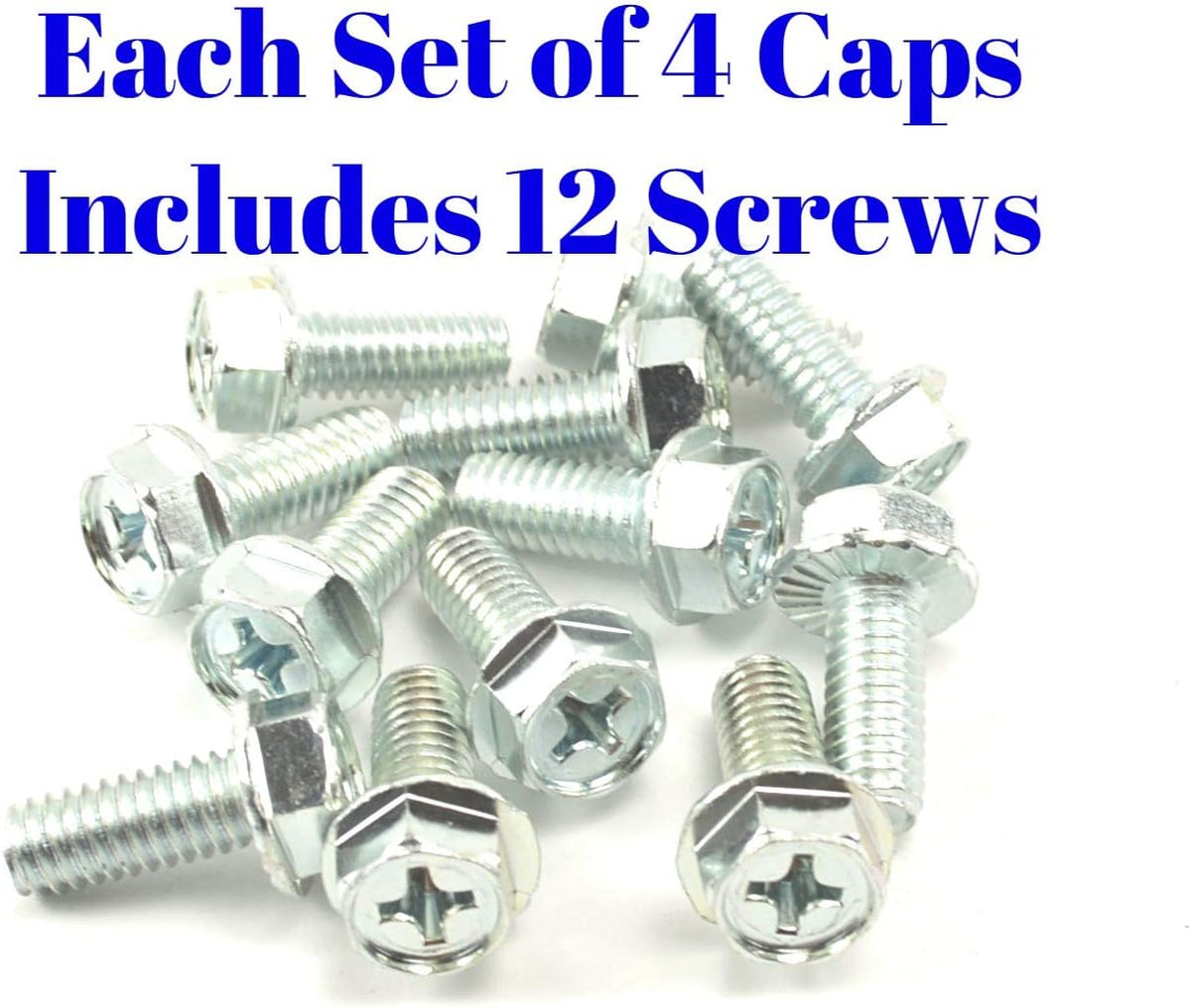 Set of 4 New 6 Lug 15" 15x8 4x4 Rally Wheel Center Caps Replacements for Chevrolet Chevy GMC Truck (Caps Have 4x4 Emblem but are for 2WD Trucks)