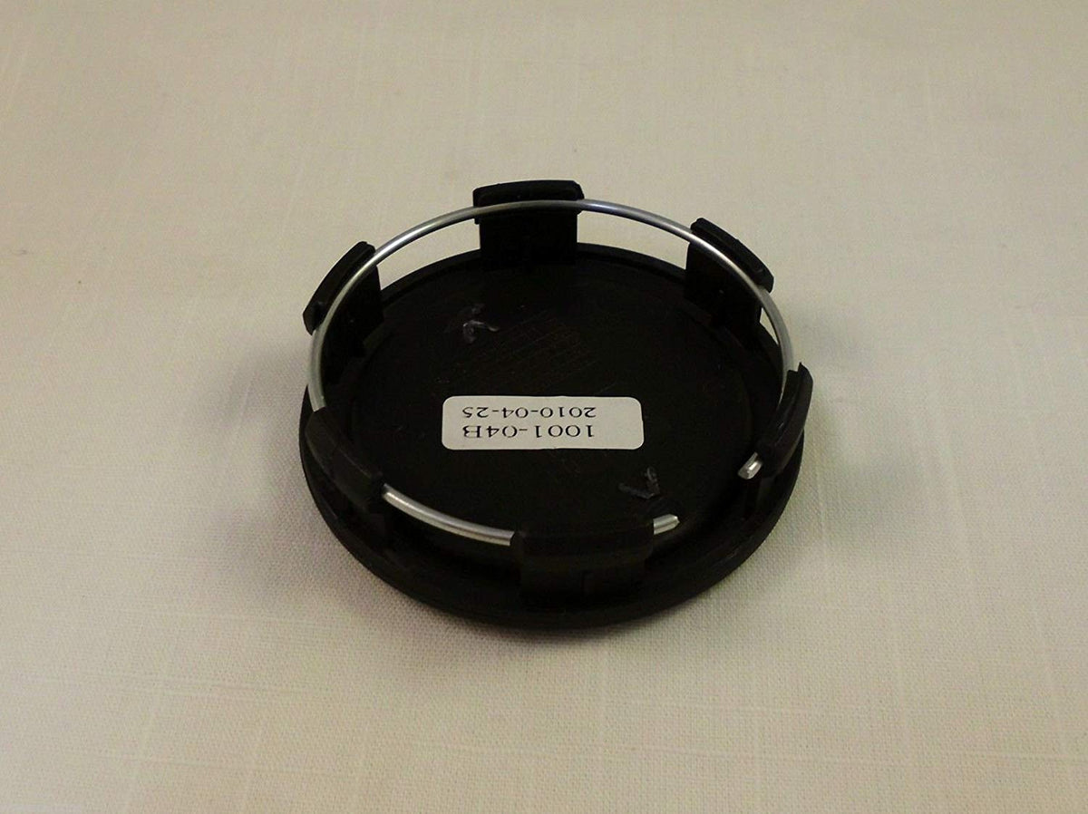MHT Wheels Flat Black Custom Wheel Center Cap # 1001-04 (1 CAP)