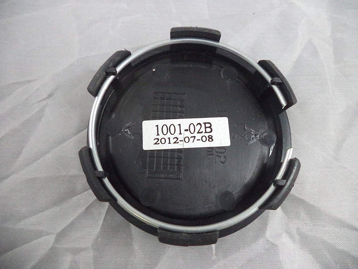 MHT Wheels Flat Black Custom Wheel Center Cap # 1001-02 (1 CAP)