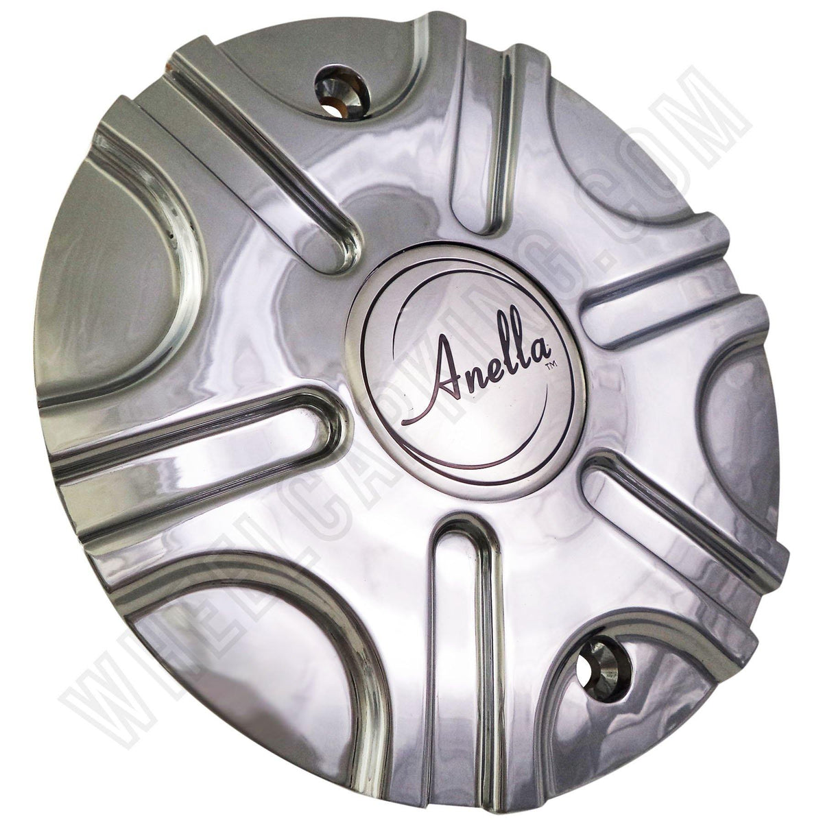 Anella Wheels Chrome Custom Wheel Center Cap # C165 (4 CAPS)