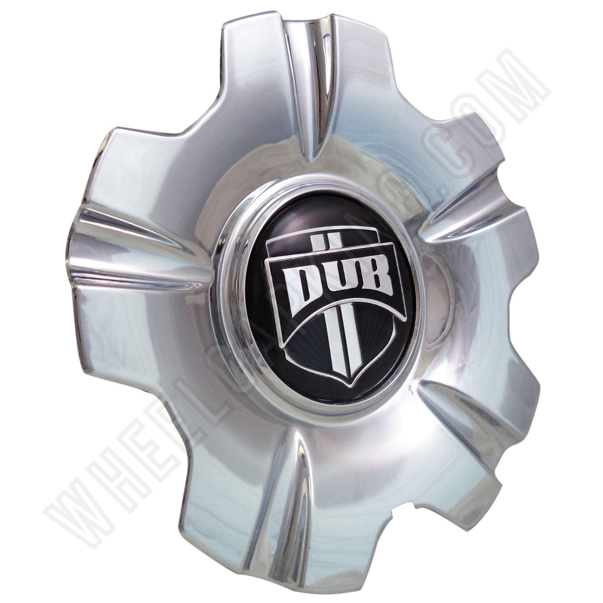 DUB Wheels Chrome Custom Wheel Center Cap # 4670-15 (1 CAP)