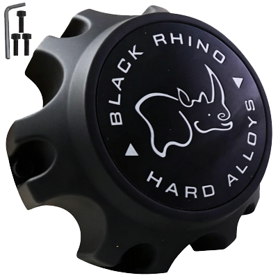 Black Rhino Wheel Center Caps