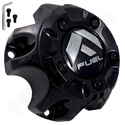 Fuel Offroad Wheels Gloss Black Custom Wheel Center Cap # 1001-57GB / M-454 (1 CAP)