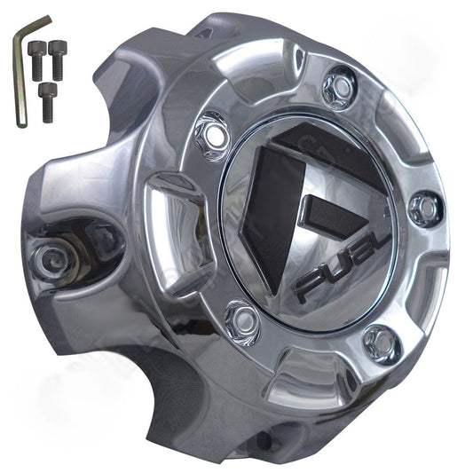 Fuel Offroad Wheels Chrome Custom Wheel Center Cap # 1001-61 / M-453 (1 CAP)