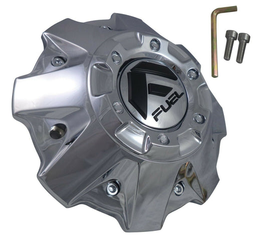 Fuel Offroad Wheels Chrome Wheel Center Cap # 1001-63 M-447 5-6 LUG (4 CAPS)
