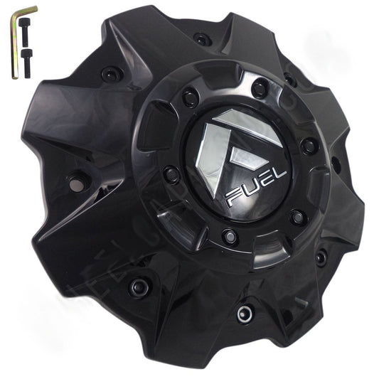 Fuel Offroad Wheels Gloss Black Custom Wheel Center Cap Caps # 1001-79GBR (4 CAP)