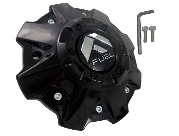 Fuel 1001-79GB M-447 gloss black wheel center cap