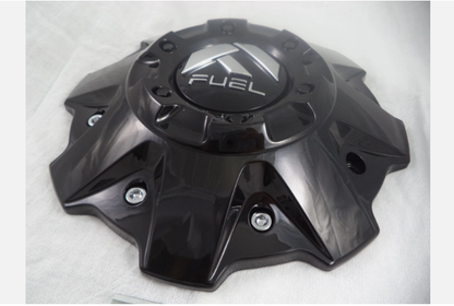 Fuel 1001-79GB and M-447 part numbers on wheel center cap