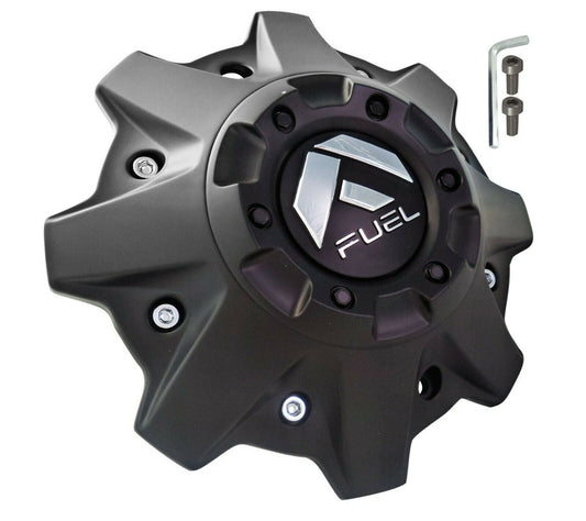 Fuel Offroad Wheels Flat Black Custom Center Cap Caps # 1001-83B (1 CAP) NEW