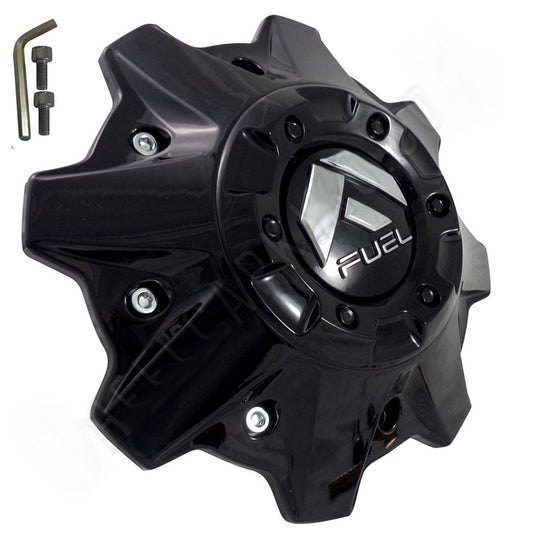 Fuel Offroad Wheels Gloss Black Custom Center Cap Caps # 1001-83GB (4 CAP) NEW!