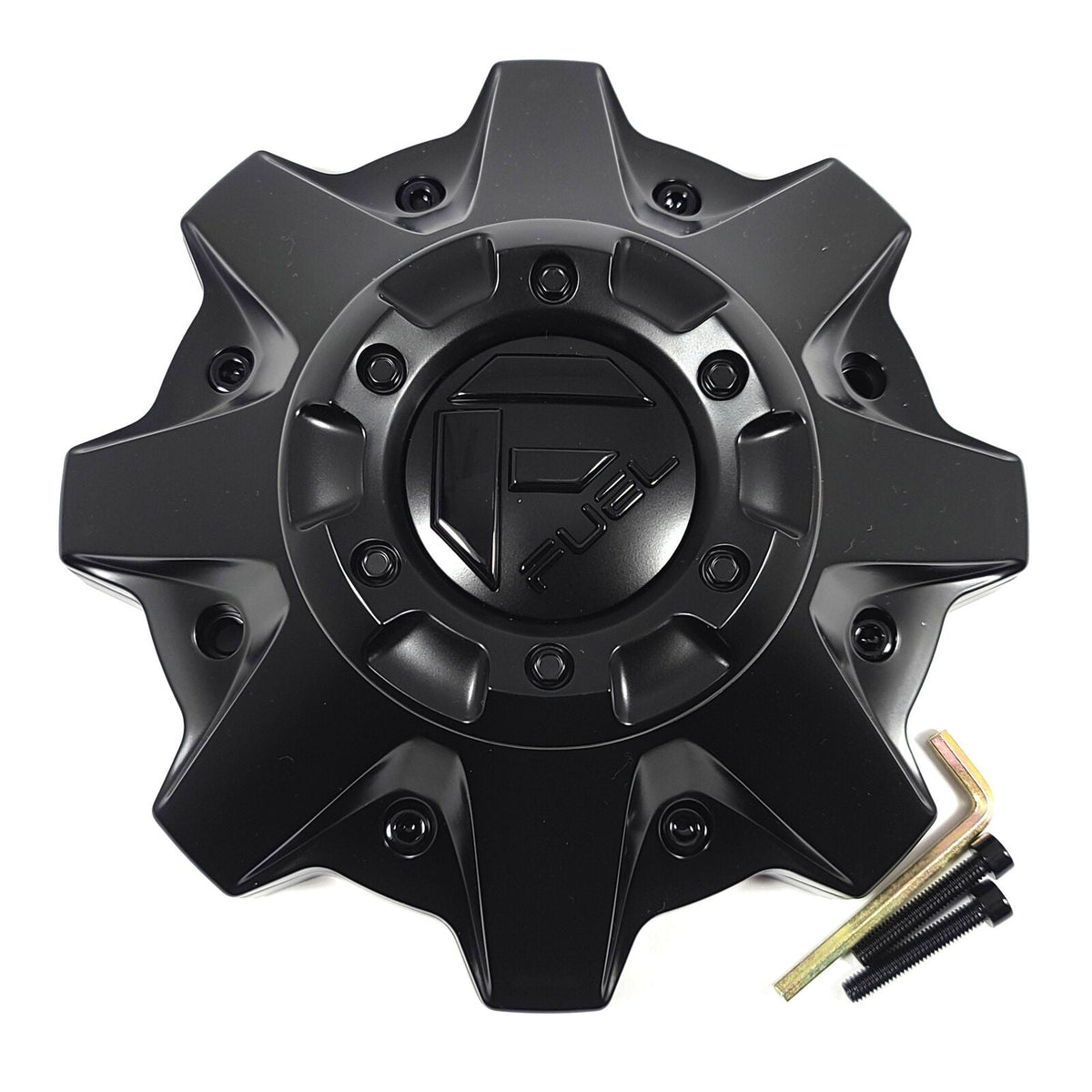 Fuel Offroad Wheel Flat Black 8-Lug Center Cap Caps 1002-53BLD (1 CAP) NEW
