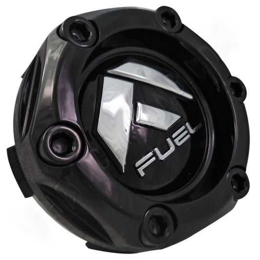 Fuel Offroad Wheels Gloss Black Custom Wheel Center Cap # 1003-68GB (4 CAPS) NEW!