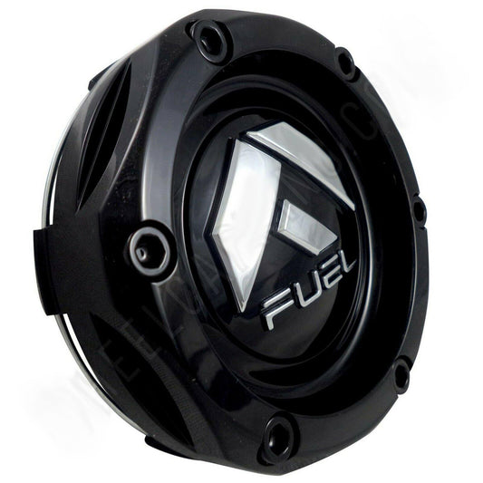 Fuel Offroad Wheels Gloss Black Custom Wheel Center Cap # 1003-46GB (4 CAPS) NEW!