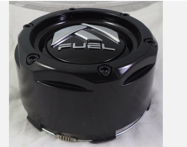 Fuel 1003-50SB Gloss Black Wheel Center Cap – 1 Pc