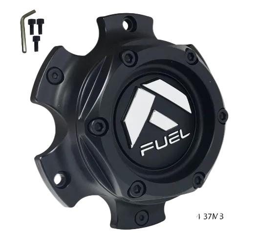 Fuel 1004-37MB matte black wheel center cap