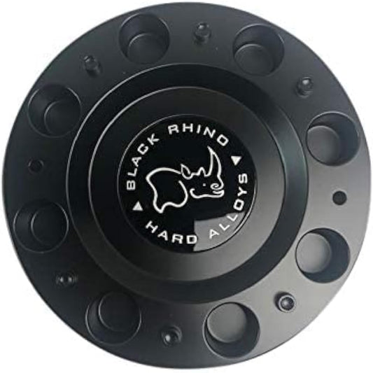 Black Rhino Armory Wheels 8 Lug 1244S02+MB-429 1244C02 Matte Black Center Cap (1Pc)