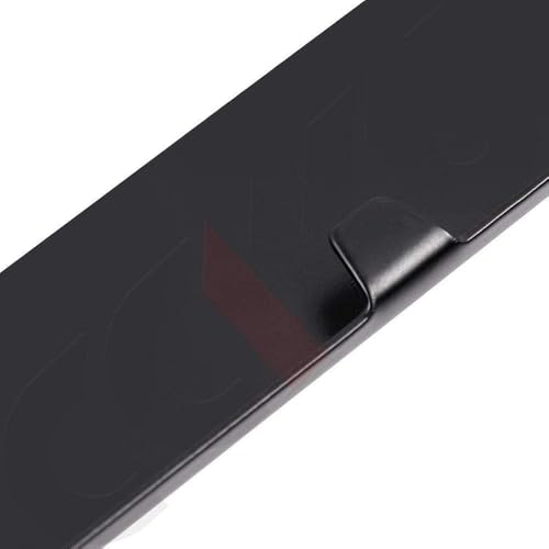 2pcs Car FR-S License Plate Frame Cover Holder Porotector Black Stainless Steel
