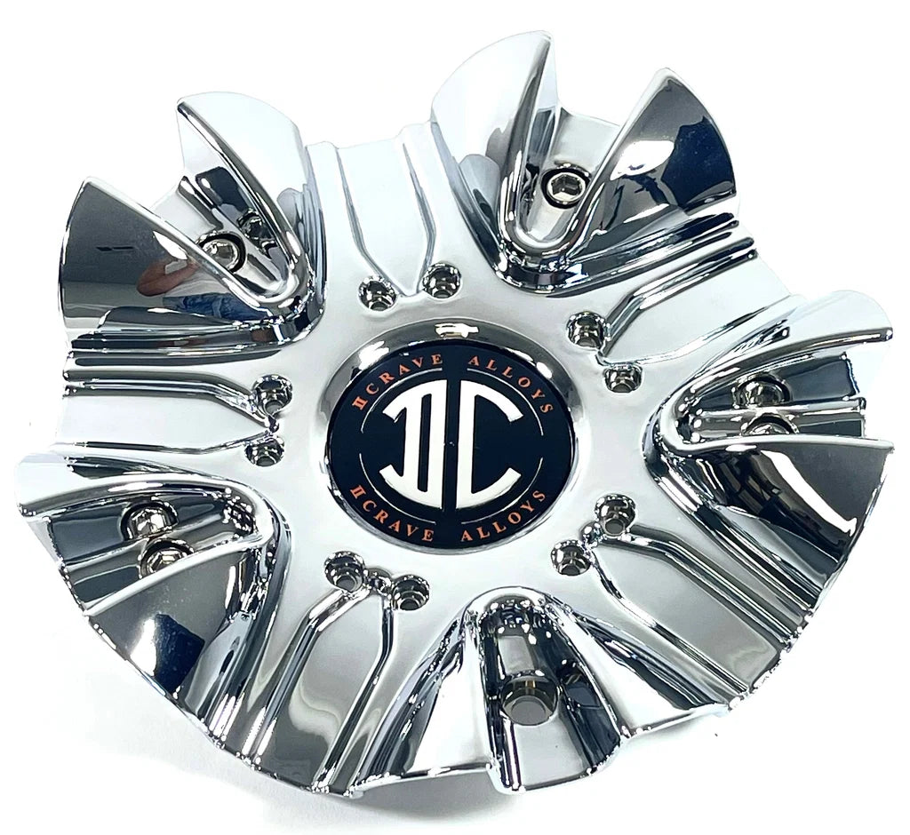 2Crave C524602CAP Chrome Custom Wheel Center Caps (Set of 4)