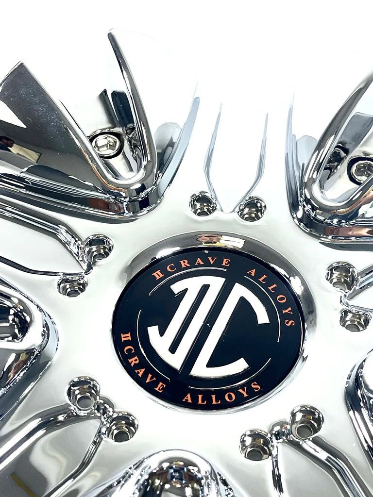 2Crave C524602CAP Chrome Custom Wheel Center Caps (Set of 4)