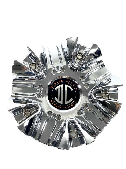 2Crave C524602CAP Chrome Custom Wheel Center Caps (Set of 4)
