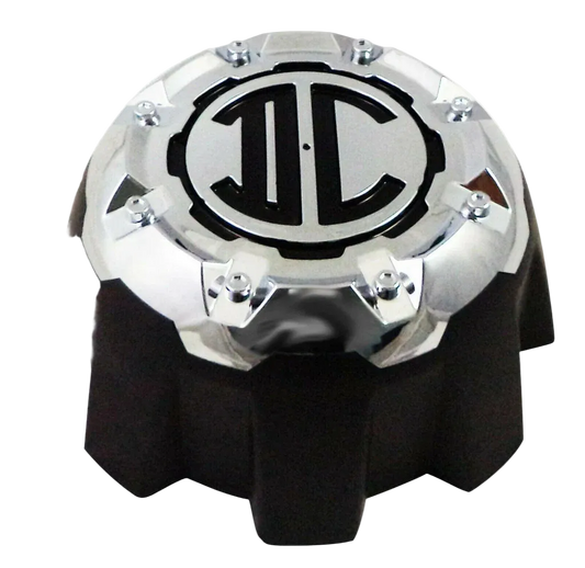 2Crave NX-8H-UP chrome black 8-lug center cap