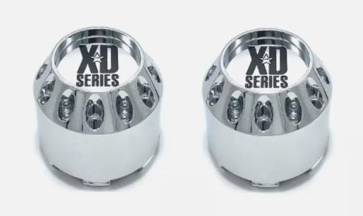 Wheel Center Cap for XD Series 464K75 Chrome Finish 2PCS
