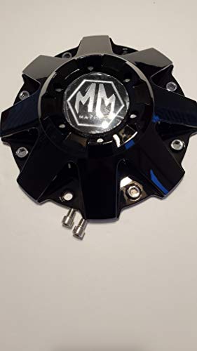 Mayhem Wheels Black Center Cap with 2 mounting Screws Bolt C108040B01 81222090F-