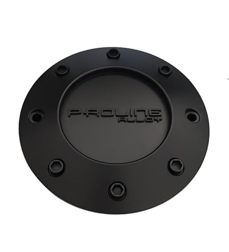 1Pcs Wheel Center Cap Hub Cover C188-1 Matte Black Proline Alloy C-188-1 Cap 188-BK 18004