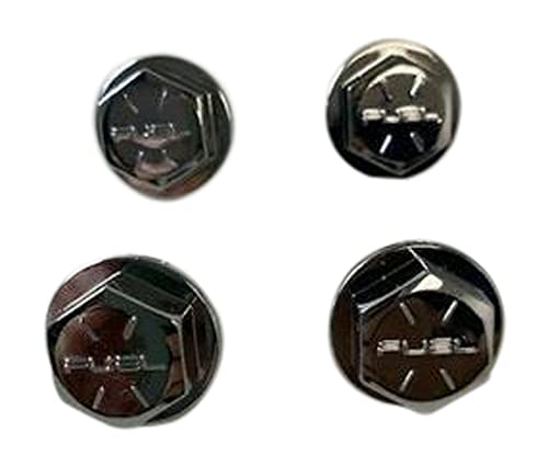 Fuel Offroad 1010-11 Chrome Press in Spoke Bolt 17 And 18 D531 Hostage Set of 4