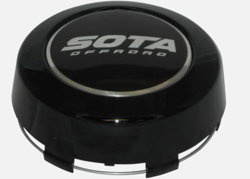 Gloss Black Wheel Offroad Center Cap A608F-1 Deal SOTA Hub Cap 6005K132, 1PC