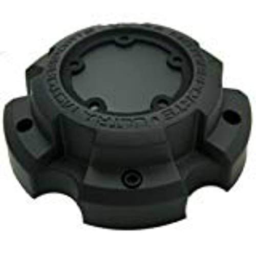 Kune New Matte Black Ultra Motorsports Fast HD Serie Wheel Center Hub Cap # A89-9850 / 51241680F-7 C800807 with Screws (1)