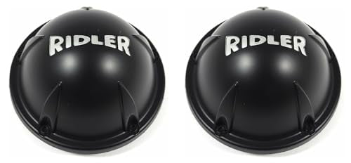 2Pcs Wheel Center Hub Cap Center Cap 57492085F-1 LG1011-16 C10695C for Deal Ridler C524101CAP C10650 Black