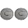 Wheel Center Cap Silver Gray for Hummer H2 Hub Cap 9595931 9594462 2PCS