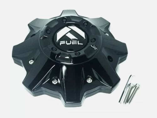 1PC Wheel Cap Hub Cap M-447 Center Cap Fuel Offroad 1002-53 M-721BK04 Gloss Black