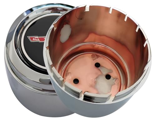 Chrome1980-1981 Corvette Wheel Center Cap Hub Cover 1PC